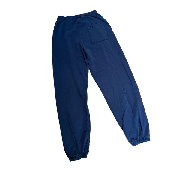 Sporty & Rich Athletic Club Printed Sweatpants Women’s Navy Blue Unisex Size Med - Picture 4 of 5